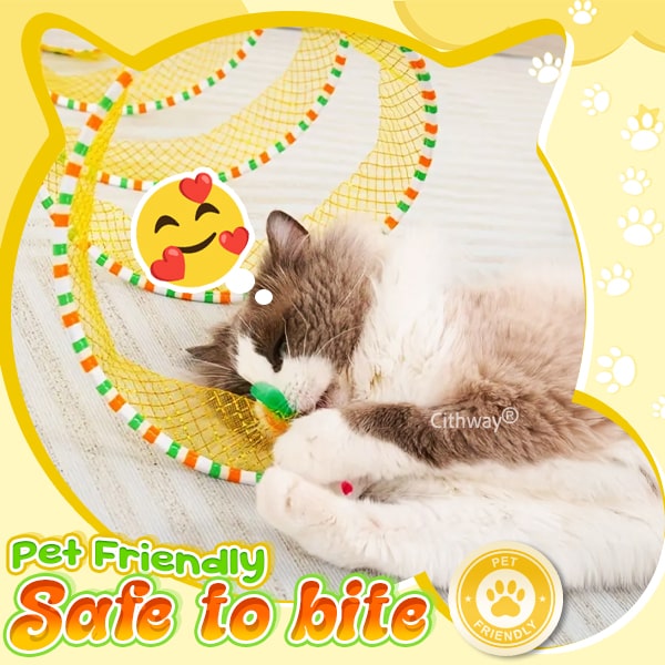 Self-play Cat Hunting Spiral Tunnel Toy