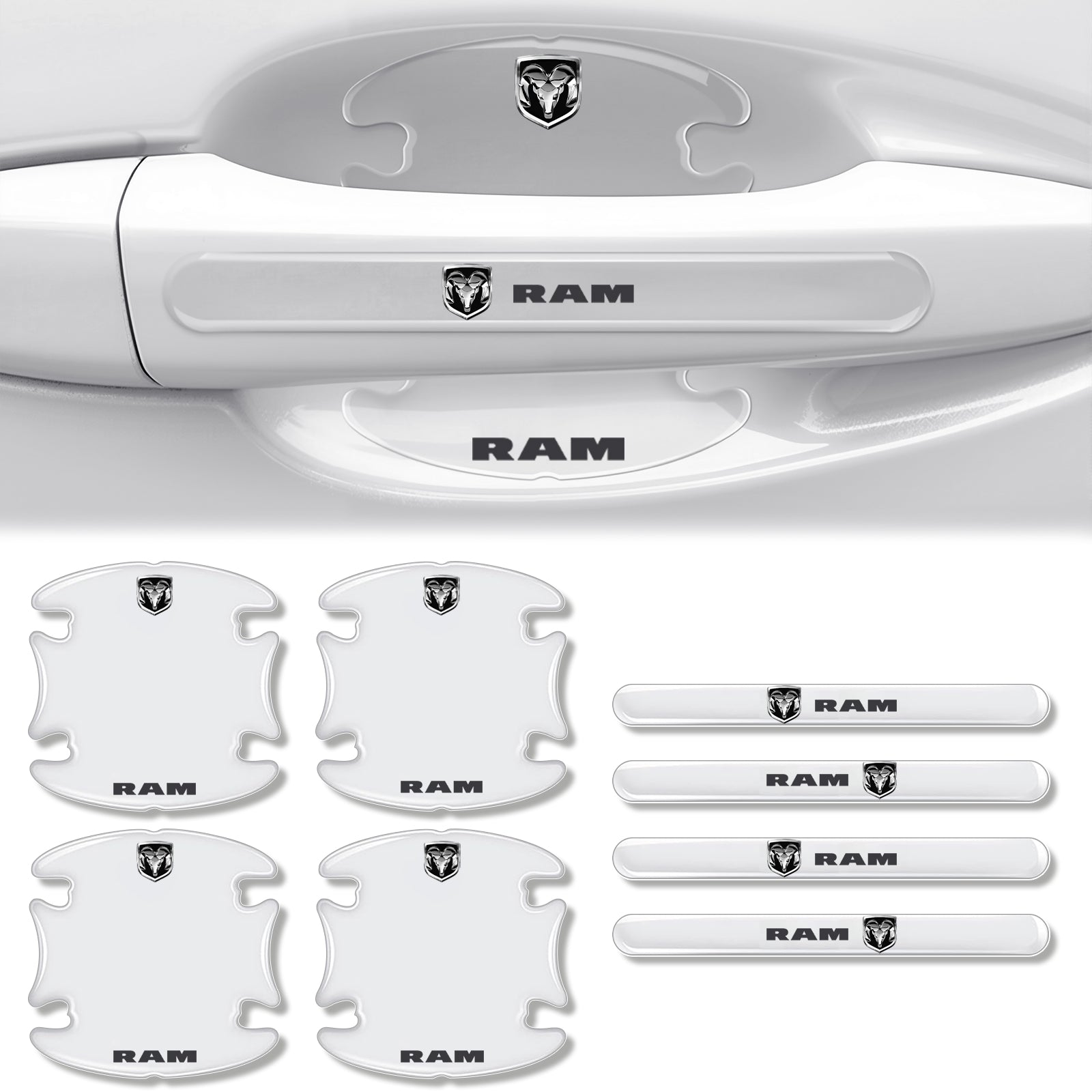 Eptchn Car Door Handle Scratch Protectors