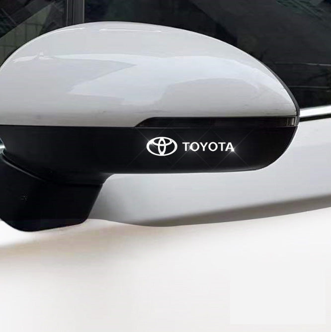 Metal Car Stickers - Pack of 4