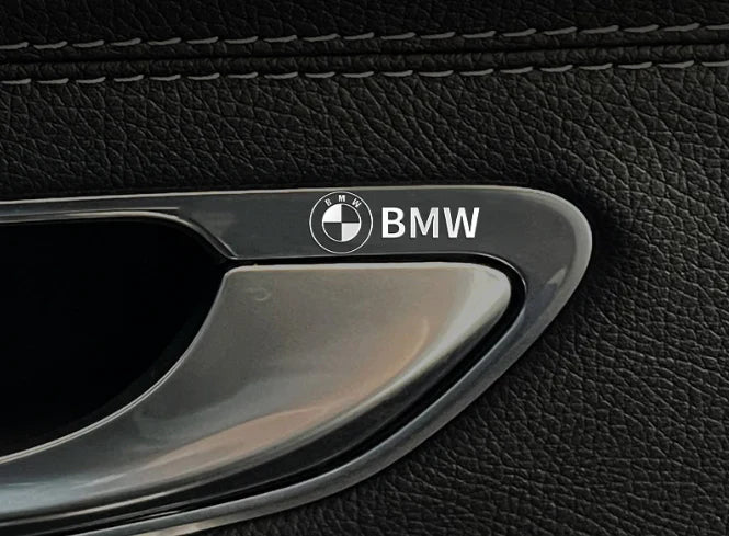 Metal Car Stickers - Pack of 4