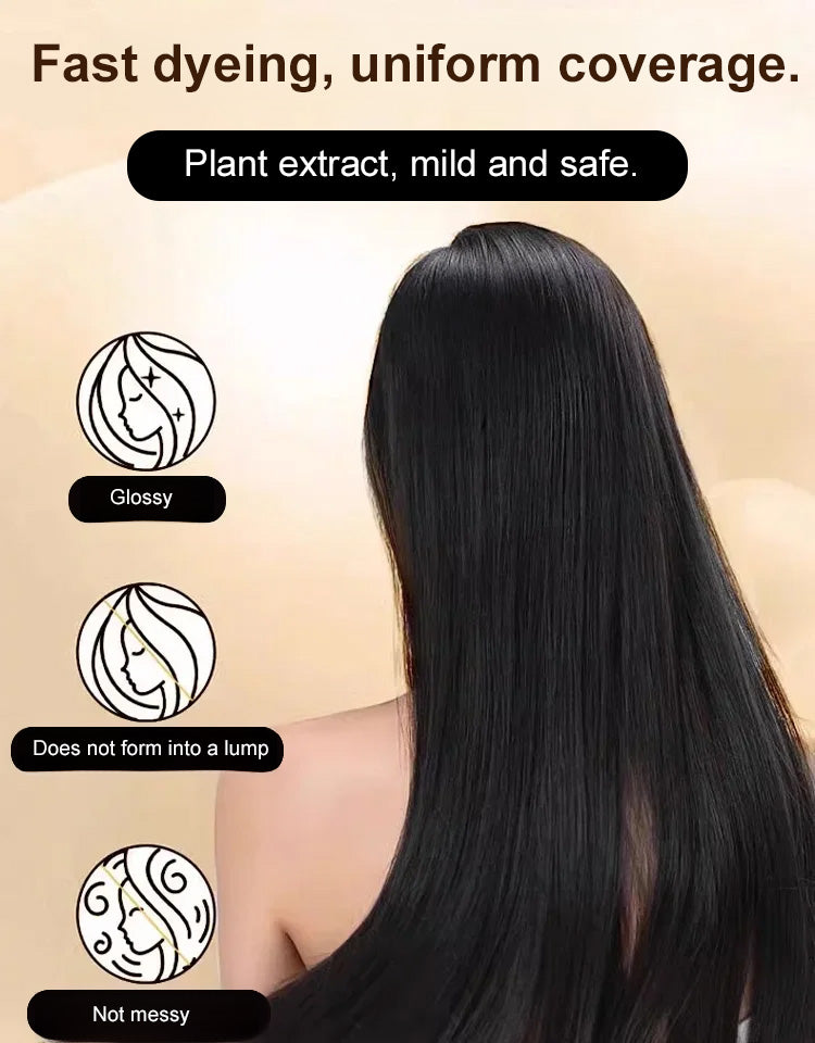 【Waterproof and sweat-proof hair dye stick】I bought one for my mom and now she looks years younger✨ She regrets not buying it sooner🎉