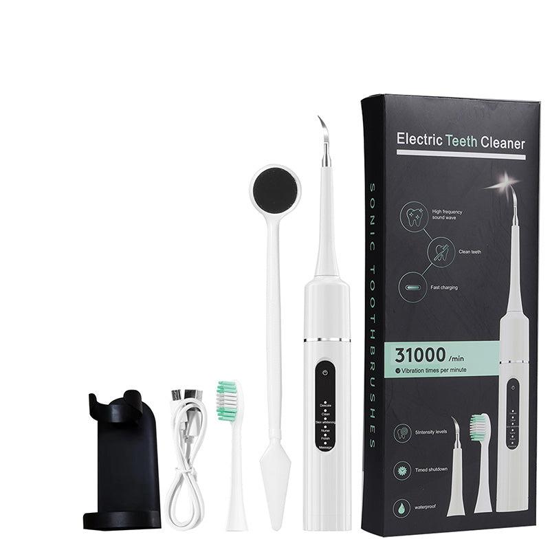 🦷Professional ultrasonic tooth cleaner with multiple functions and speeds